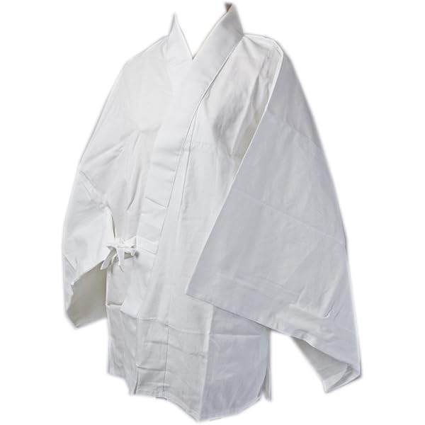 Amazon | 女性夏用 本麻半襦袢 絽の白半衿付着物袖M/L/LLサイズ