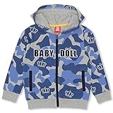 BABYDOLL（ベビードール） 迷彩ジップパーカー(ボトム別売り) 子供服 ベビー 90cm ロイヤルブルー
