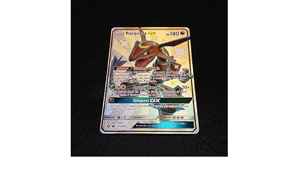 Amazon ポケモンカードレックウザ 海外版 英語版 おもちゃ おもちゃ