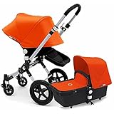 Bugaboo Cameleon 3 Stroller With New Extendable Sun Canopy (Orange) by Bugaboo [並行輸入品]