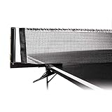 Franklin Sports Table Tennis Net - Portable and Easy Setup That Fits Most Ping Pong Tables - Adjustable Net Tension Great for Family Fun Or Pro Play!
