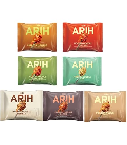 Amazon.co.jp: ARIH インスタント袋麺 4種アソート 130g×16個 ボンゴレ