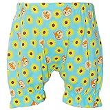 【本体綿100％】2017年 夏物 アンパンマンガール 天竺 お花柄 ３分丈パンツ Anpanman Girl グリーン◇80cm