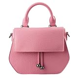 （コージーエージ）CozyAge レディーズ　ファッション5色シンプル可愛い手提げショルダーバック　鞄 (ピンク)
