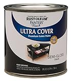 Rust-Oleum 1974730 Painters Touch Latex, Semi-Gloss Black [並行輸入品]