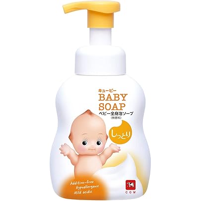 Amazon.co.jp: キューピー しっとり全身ベビーソープ 泡タイプ