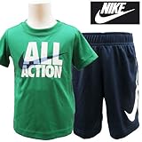 NIKE ナイキ DRI-FIT ドライフィット ベビー ジャージ ショートパンツ トレーニングウエア 上下セット-12ヶ月＝75～80cm