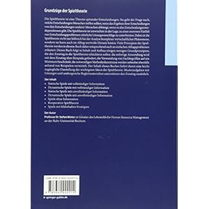 Grundzuege der Spieltheorie: Ein Lehr- und Arbeitsbuch fuer das (Selbst-)Studium