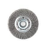 Lincoln Electric KH320 Crimped Wire Wheel Brush, 6000 rpm, 6 Diameter x 1/2 Face Width, 5/8 x 1/2 Ar