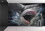 wall26 自己粘着壁紙大型壁画シリーズ 100"x144" WMR-WP-X-D695-100x24x6