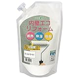 フジワラ化学エコ塗料内壁エコリフォーム内装壁用1kgエコホワイト