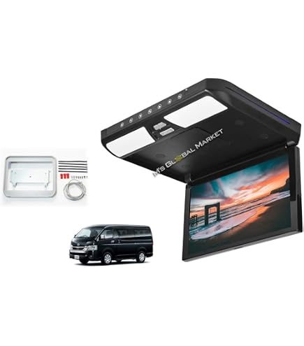 Amazon.co.jp: フリップダウンモニター 11.6インチ（200系 ハイエース 
