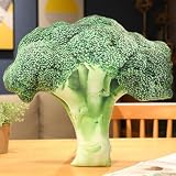 YABINA TOYS お食べ物クッション フルーツ 果物 トウモロコシ抱き枕 本物そっくり もも 鮑クッションなす野菜 スイカ バナナ パイナップル イチゴ いちご なす プレゼントに最適 おもしろグッズ 抱き枕 (ブロッコリー（45cm）)