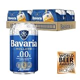 Bavaria(ババリア) スウィンケルズ ファミリーブルワーズ ジャパン Bavaria0.0% [ ビールテイスト飲料 0.0% オランダ 330ml×24本 缶 ]