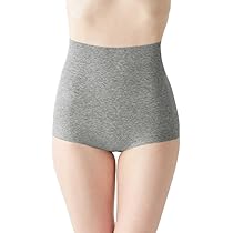 Amazon.co.jp: [グンゼ] ハイウエストショーツ 完全無縫製 綿混