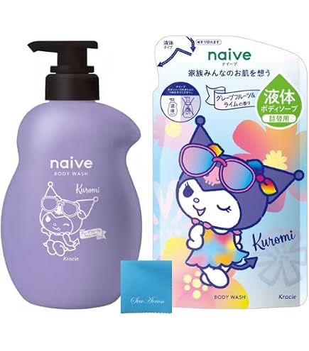 Amazon | ナイーブ ボディソープ 液体 さくらの香り 本体 530ml 1個 +