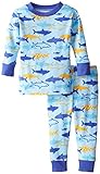 新しいJammies赤ちゃん男の子パジャマセットSharks カラー: ブルー