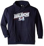 NHLメンズAvalanchesフリースプルオーバーパーカー