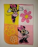 Disney Minnie Mouse Fleece Printed Baby Blanket, Pink by Disney [並行輸入品]