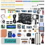Freenove 完全スターターキット V5 Rev4 Mini （Arduino IDE に対応）、Arm Cortex-M4 マイクロコントローラー搭載、474ページの詳細なチュートリアル、343 点の部品、90 プロジェクト付き