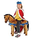 ブラウンロイヤルsit-on Plush Pony