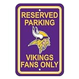 NFL Minnesota Vikingsプラスチック駐車場サイン