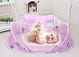 Baby Mosquito NetPortable Folding Baby Crib NettingBaby Cots Newborn Foldable Crib Net with Summer S
