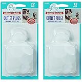 Mommy's Helper Outlet Plugs (2 Pack, Total 24) by Mommy's Helper