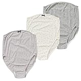 西松屋 [EDM] 3枚組産前ショーツ（宇宙柄・無地） 【M-L・L-LL】　L-LL