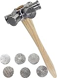 ToolUSA 6-in-1 Steel Head Texturing Hammer In 6 Different Patterns: PH-43348 [並行輸入品]