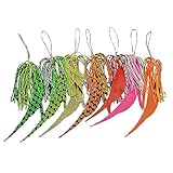 タイラバ スカート ダブルフック付 7色セット 17cm 3ｇ 交換 仕掛け スペア