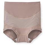 ウエストらくらくパンツ妊婦帯スタンダードタイプ　　モカ　サイズ:マタニティ3L