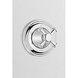 Toto TS220C#CP Vivian Volume Control Trim-Cross Handle, Polished Chrome [並行輸入品]
