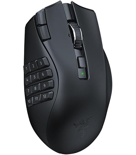 Razer Naga V2 HyperSpeed Multi-Button Wireless Gaming Mouse
