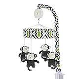 Safari Monkey Musical Mobile by Crown Crafts