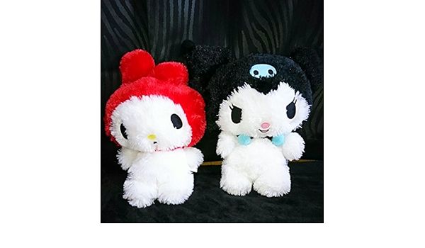 Amazon 特大 50cm 46cm マイメロ クロミ ふわふわ ぬいぐるみ セット Big サンリオ マイメロディ クロミちゃん 限定 大きな 大きい 大 ぬいぐるみ おもちゃ