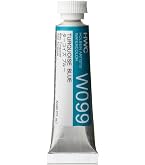 Amazon | ホルベイン 油絵具 H115 20ml ターコイズブルー 00115 | 絵具