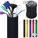 ケーブルスリーブ ケーブルタイ マジックタイ 50パック FineGood バンド 結束用バンド 耐用 高品質 多用途 使い便利 ケーブル管理