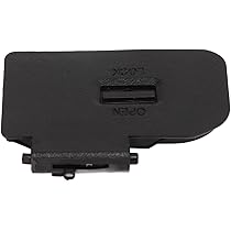 【画像確認用】電池の蓋　破損 Amazon.co.jp: カメラバッテリードア蓋、バッテリードアカバー