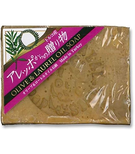 Amazon | 5個入 アレッポ 石鹸 エキストラ40 オリーブ＆ローレル 180 g