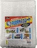 [T-3675041]ユタカ　シート　ＰＥ透明糸入りシート（ＵＶ剤入）　２．７ｍ×３．６ｍ B312