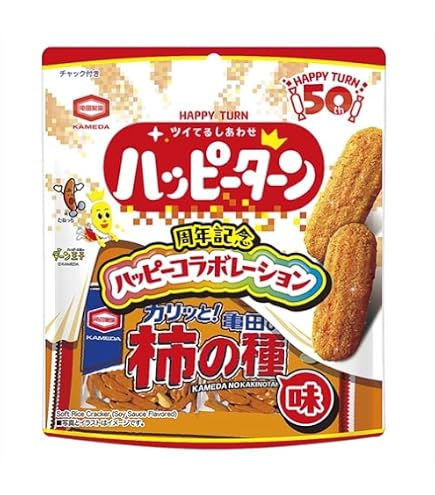 Amazon.co.jp: 亀田製菓 亀田の柿の種ハッピーターン 120g : 食品