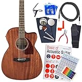 アイバニーズ Ibanez PC12MHCE エレアコ 初心者セット アコギ ハイグレード 16点セット [98765]