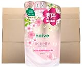 ナイーブ ボディソープ さくらの香り 詰替用 360mL 液体タイプ AOBOX