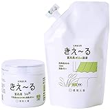 環境大善 きえ～る 消臭 ゼリー [セット販売] 室内用 ミントの香り (140g / 480g 詰め替え用) Dシリーズ 部屋用 日本製 天然成分100% 消臭剤 消臭ビーズ