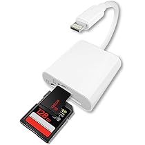 Amazon.co.jp: 【2026年の新モデル MFI認証品】 2in1 Lightning sd