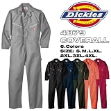 【アウトレット】ディッキーズ 長袖 カバーオール つなぎ LONG SLEEVE COVERALLS 「4879」