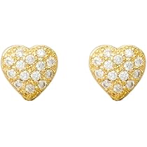Amazon | [ヒリーズ] 日本製 18金 18K K18 ピアス 金属アレルギー対応 