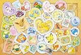 エンスカイ(ENSKY) ポケットモンスター Postage Stamp Art 26×38cm ジグソーパズル 108ラージピース JIGSAW PUZZLE 108-L700 6才以上