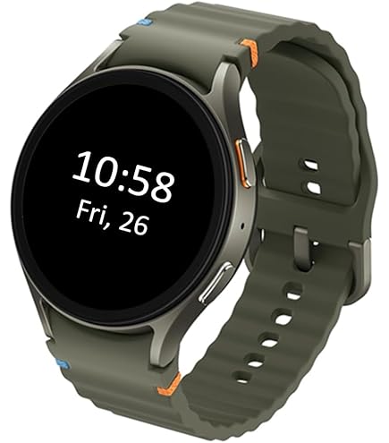 Samsung Galaxy Watch 7 (Cream, Bluetooth 40mm) : Amazon.sg
